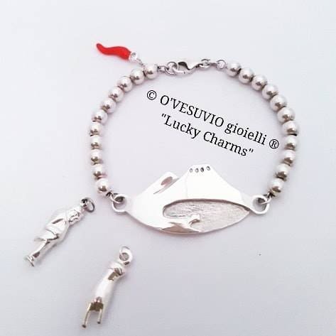 bracciale charm o vesuvio