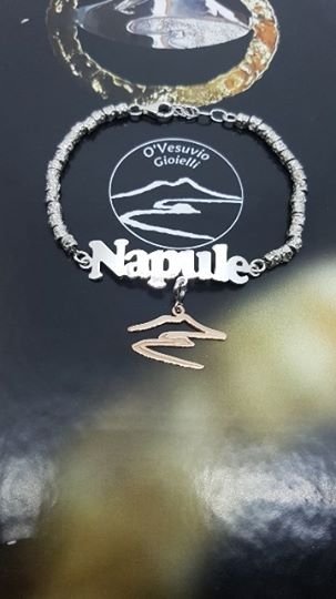 bracciale napule vesuvio