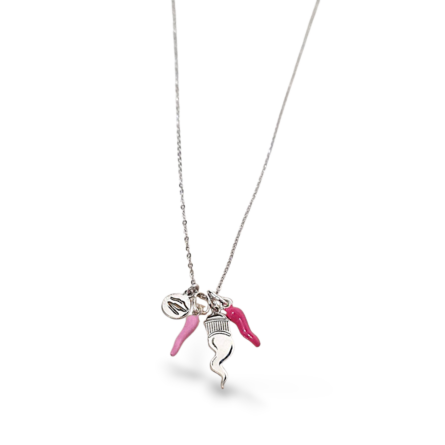 Collana Portafortuna argento Napoli