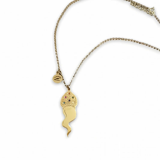 Collana Cuorn e San Gennaro Portafortuna
