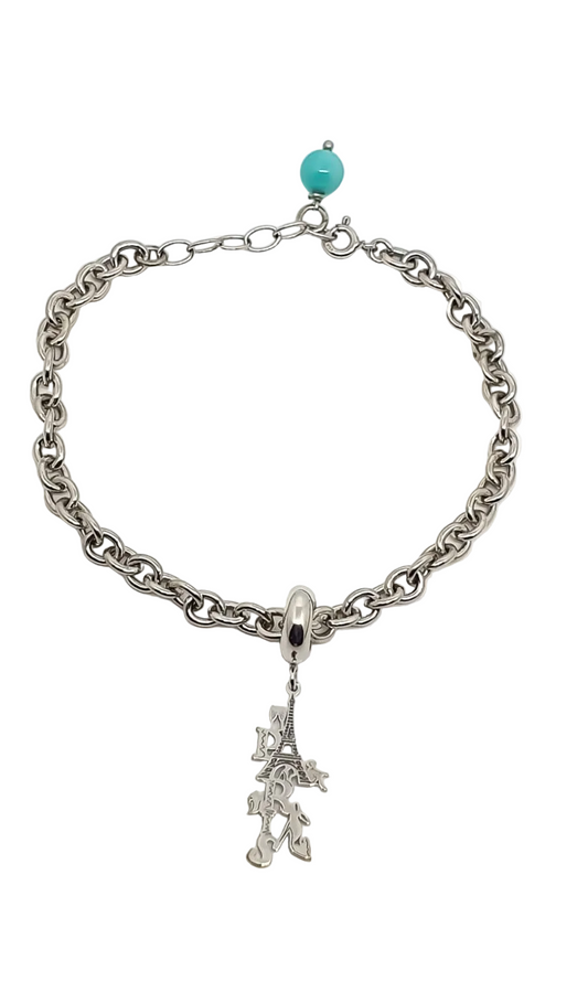 Laimons Orecchini a forma di Torre Eiffel con zirconia cubica Laimons Orecchini a forma di Torre Eiffel con zirconia cubica