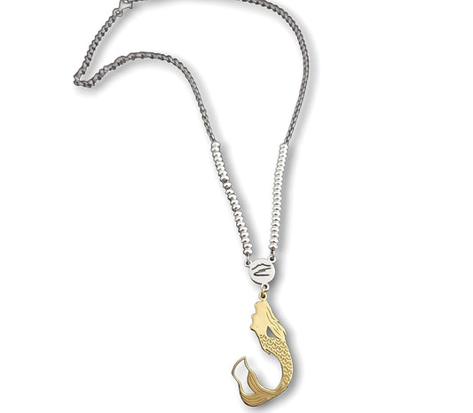 Collana Vesuvio e Partenope 925 Gold