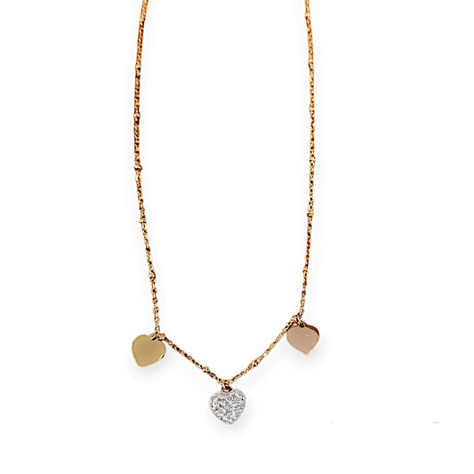 Collana Cuori Amore Amicizia
