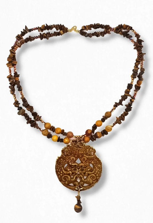 Collana Medaglione Donna Regina