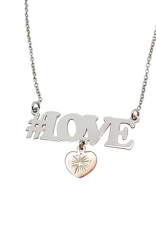 collana scritta love amore