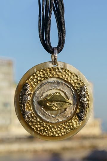 collana artigianale bronzo gioielli napoli
