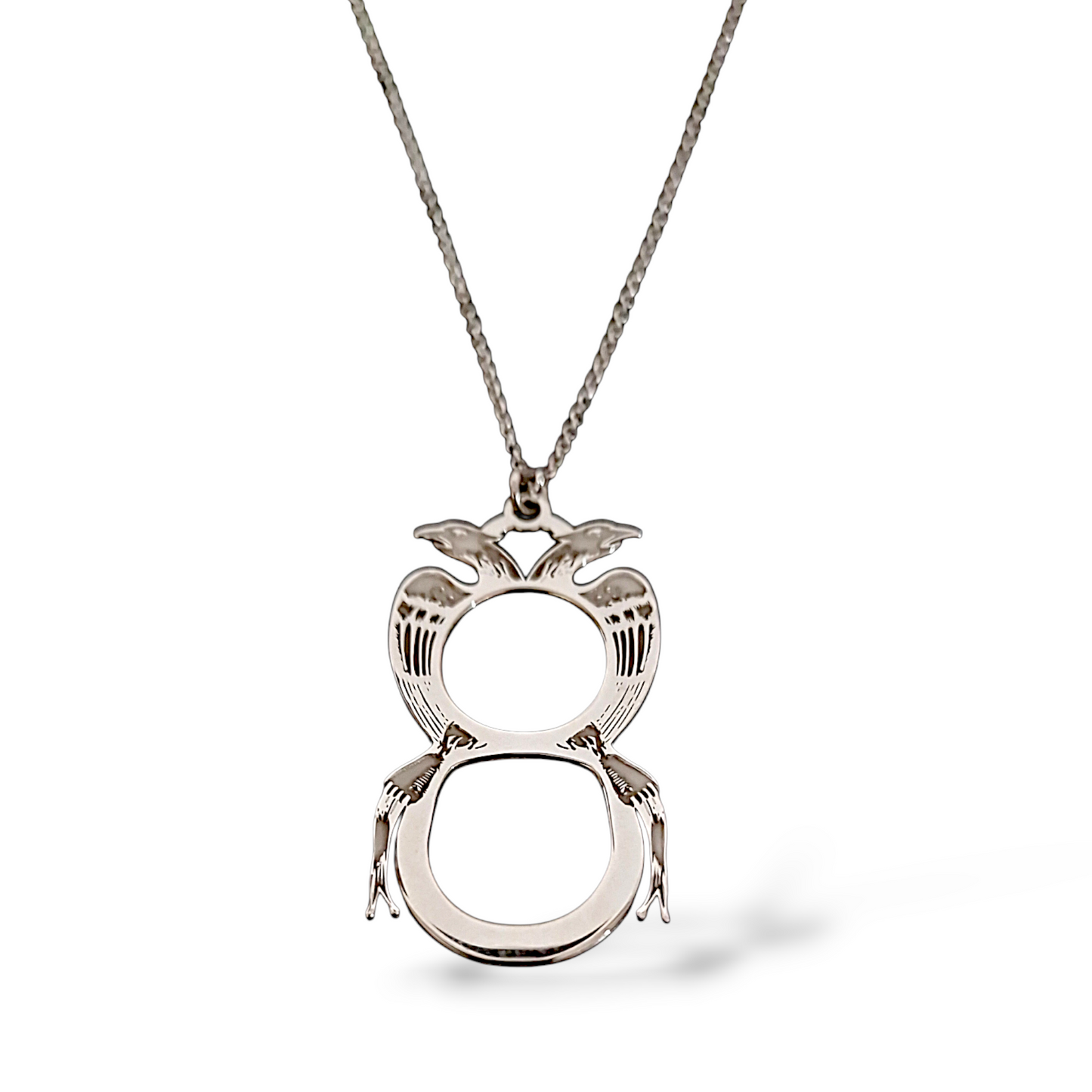 Collana Portafortuna Asso di denari argento