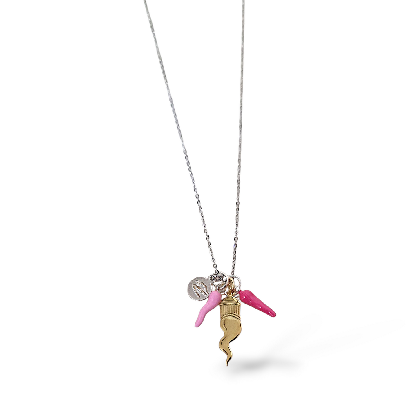 Collana Portafortuna argento Napoli