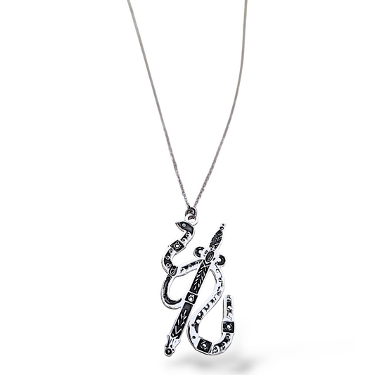 Collana Portafortuna Asso di spade carte napoletane