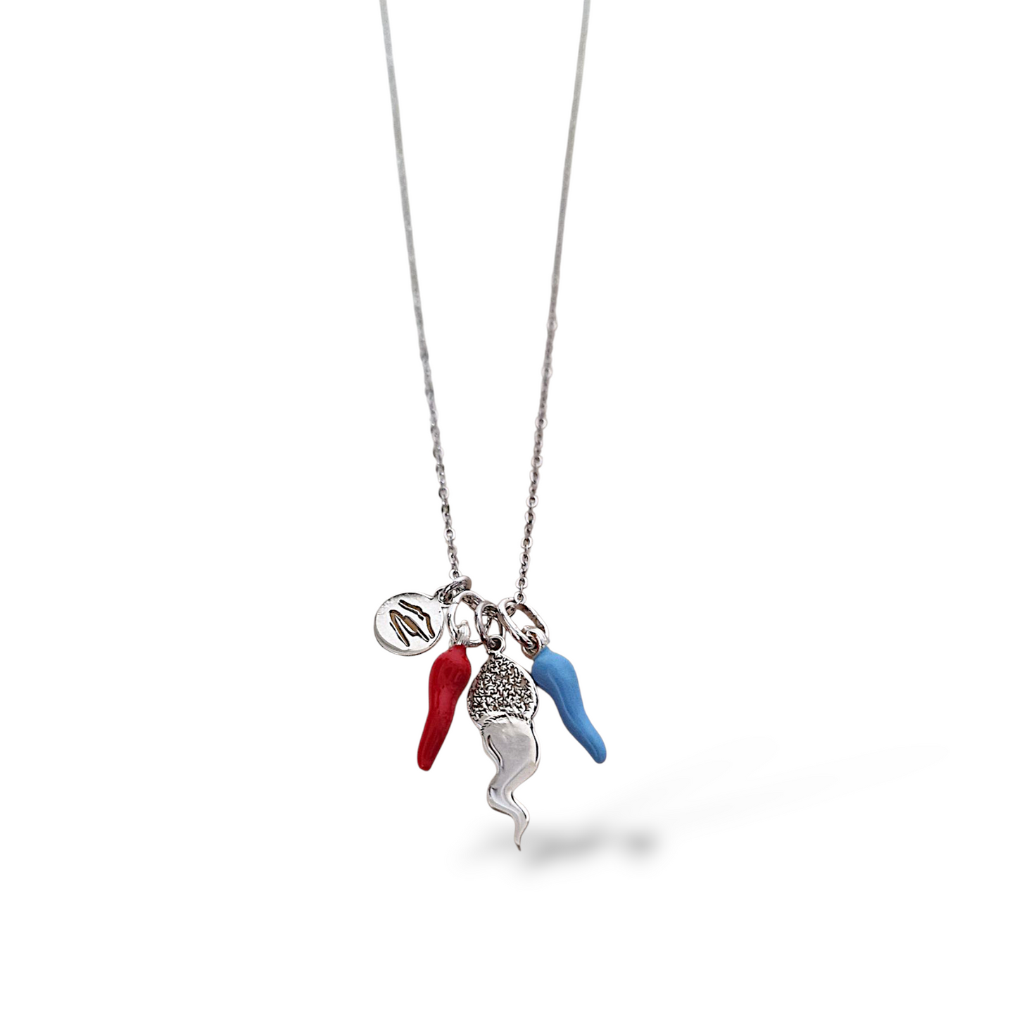 Collana Portafortuna argento Napoli