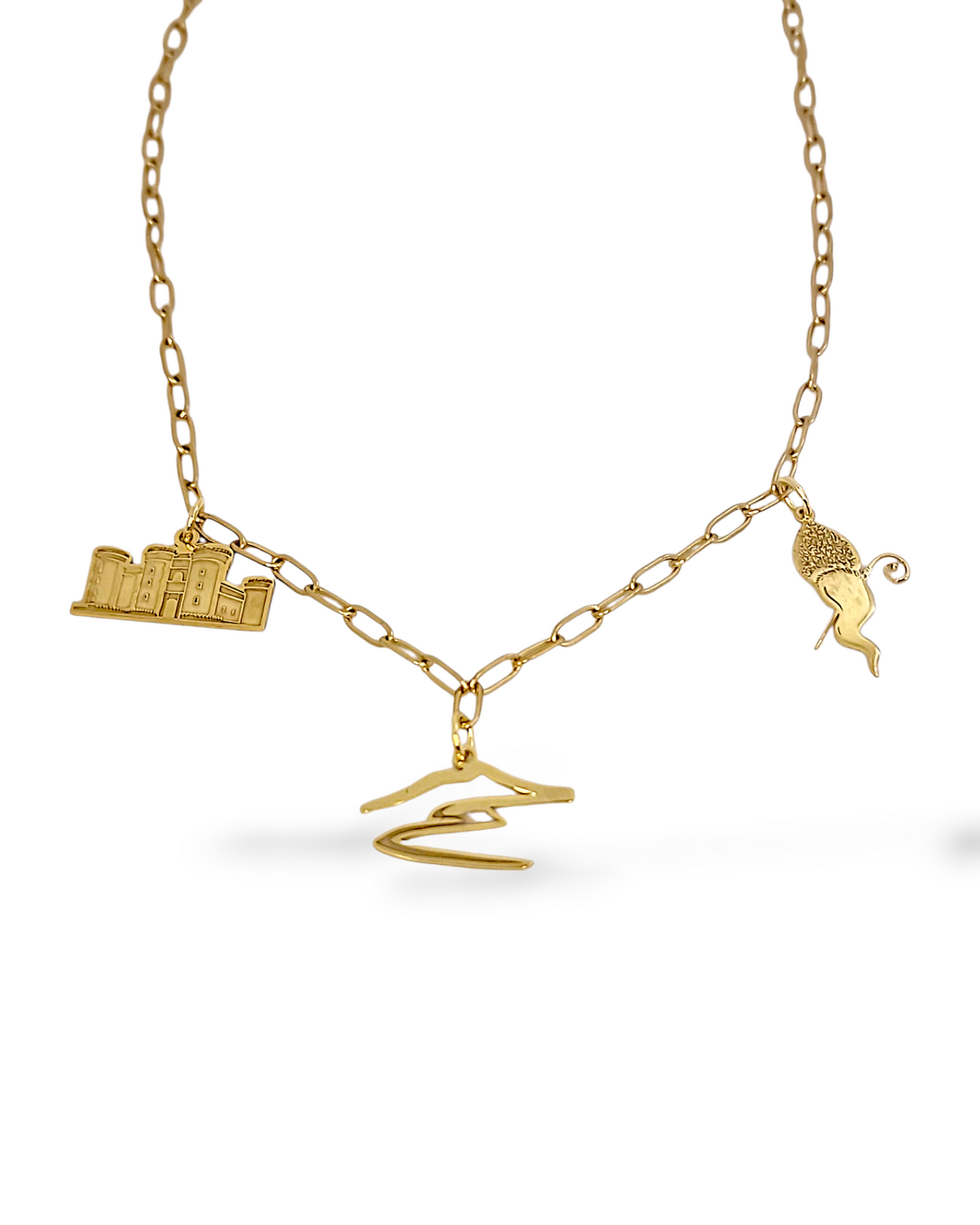 Collana Portafortuna Napoli Vesuvio